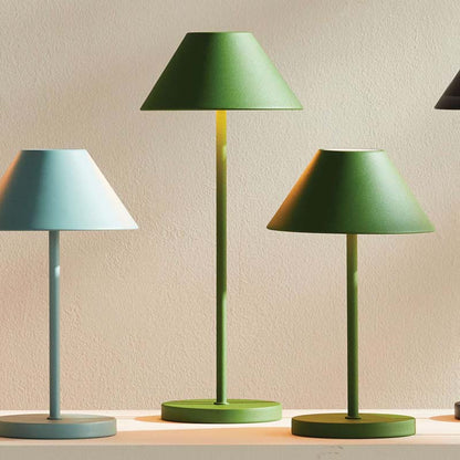 Metal Shade Rechargeable Cordless Lamp