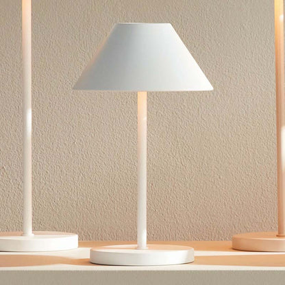 Metal Shade Rechargeable Cordless Lamp