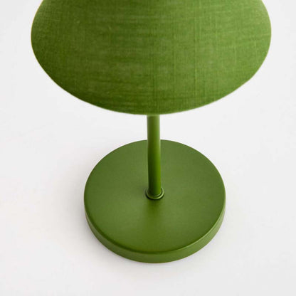 Linen Shade Rechargeable Cordless Lamp