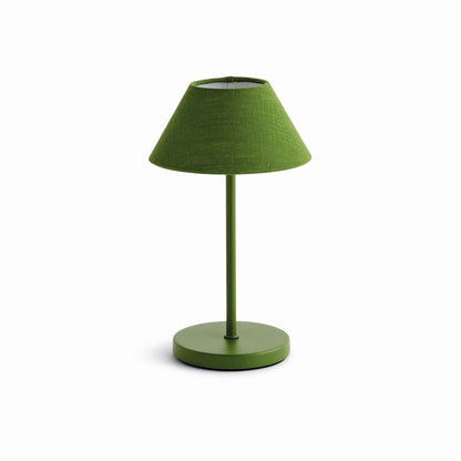 Linen Shade Rechargeable Cordless Lamp