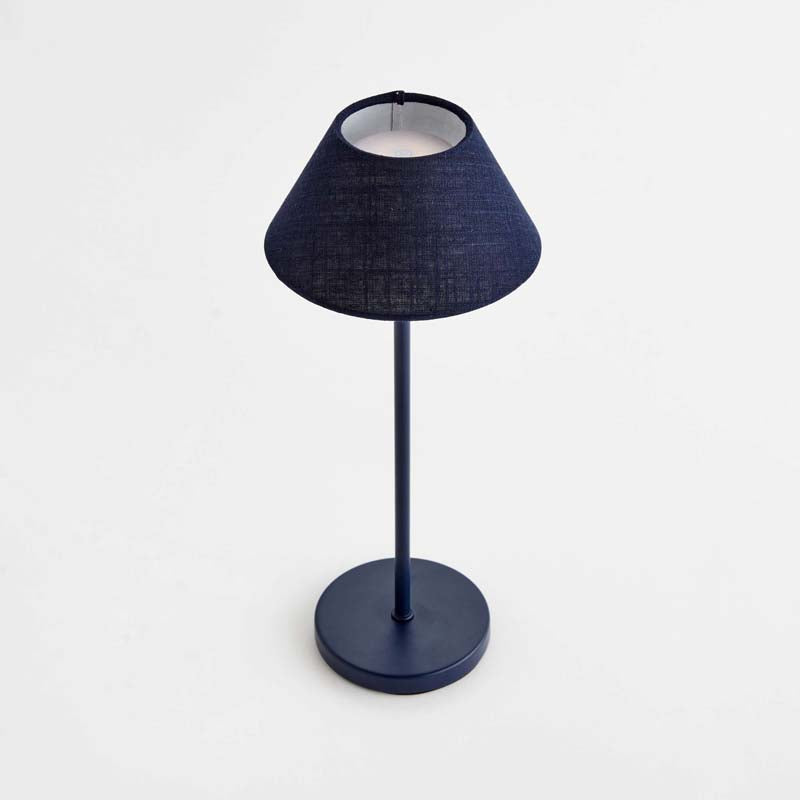 Linen Shade Rechargeable Cordless Lamp