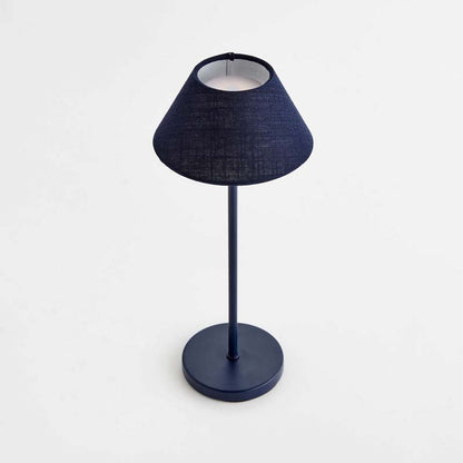 Linen Shade Rechargeable Cordless Lamp