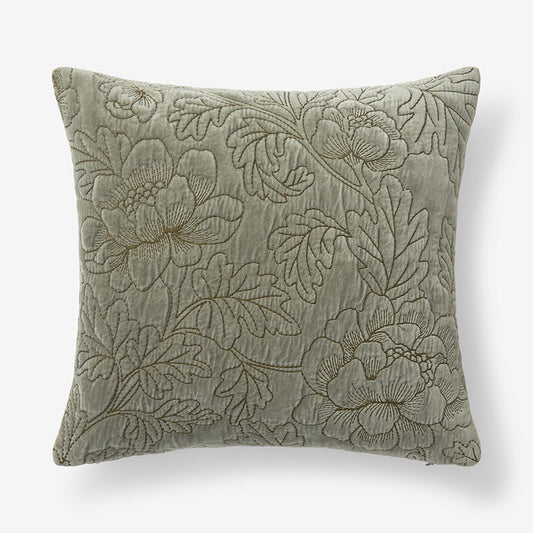 Fancy Floret Decorative Square Pillow Cover