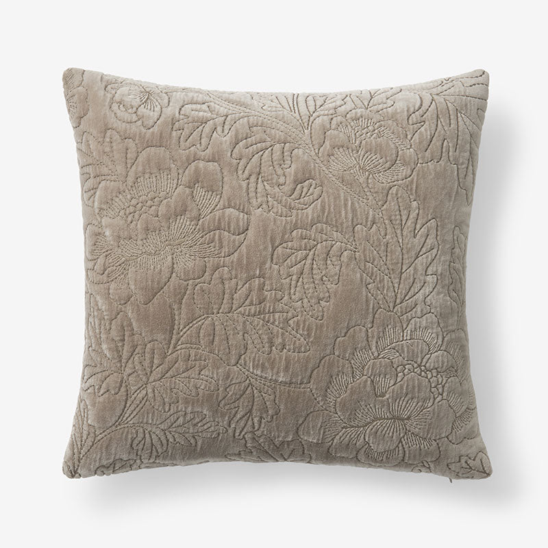 Fancy Floret Decorative Square Pillow Cover
