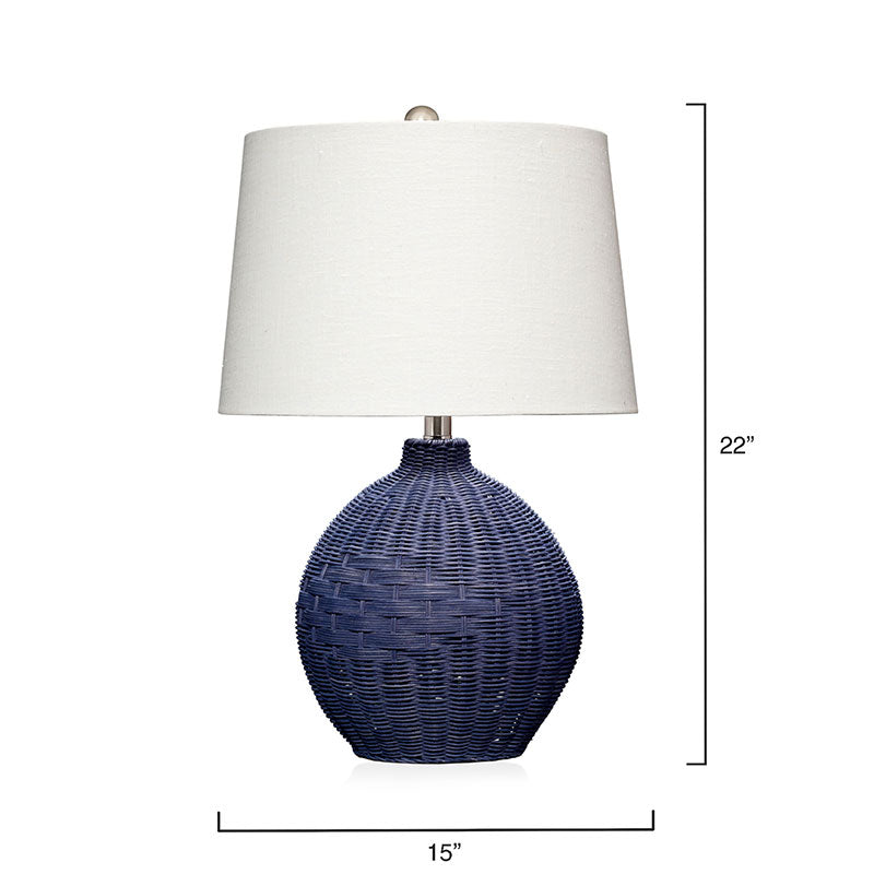 Rattan Table Lamp