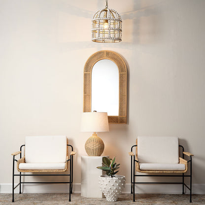 Rattan Table Lamp