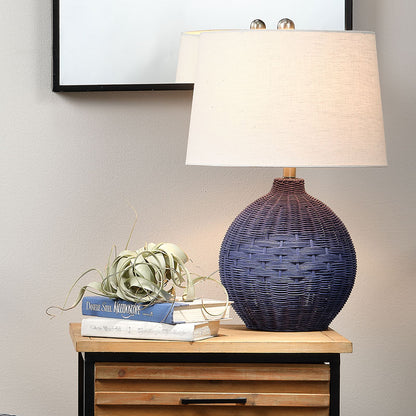 Rattan Table Lamp