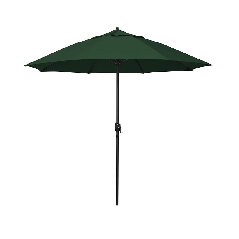 Round Outdoor Patio Umbrella, Aluminum with Auto Tilt Crank
