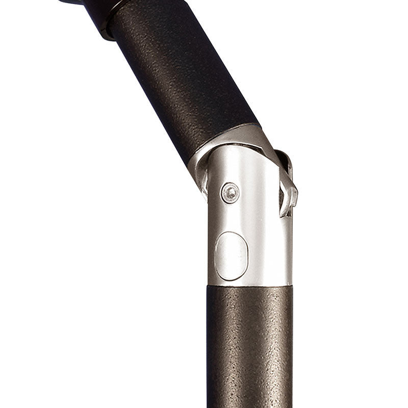 6' Round Outdoor Patio Umbrella, Aluminum with Push Button Tilt
