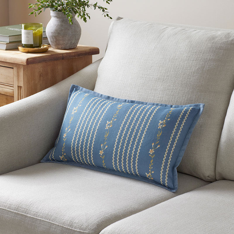 Garden Mist Decorative Lumbar Pillow Cover