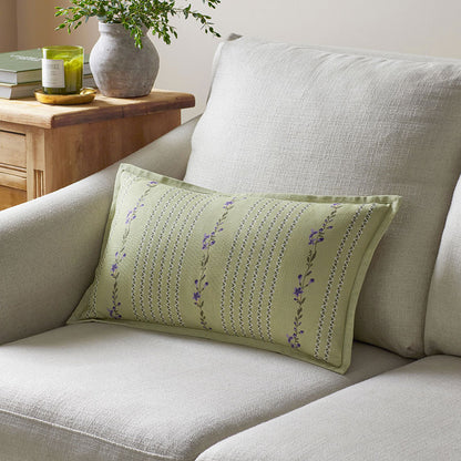 Garden Mist Decorative Lumbar Pillow Cover