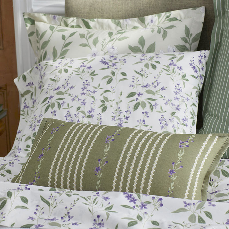 Garden Mist Decorative Lumbar Pillow Cover