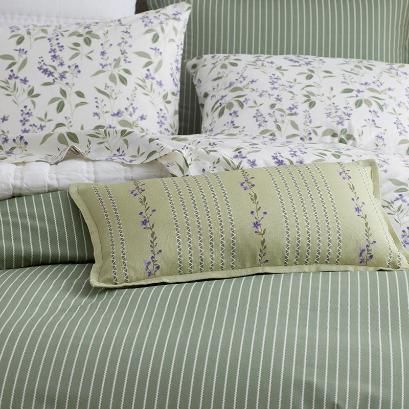 Garden Mist Decorative Lumbar Pillow Cover