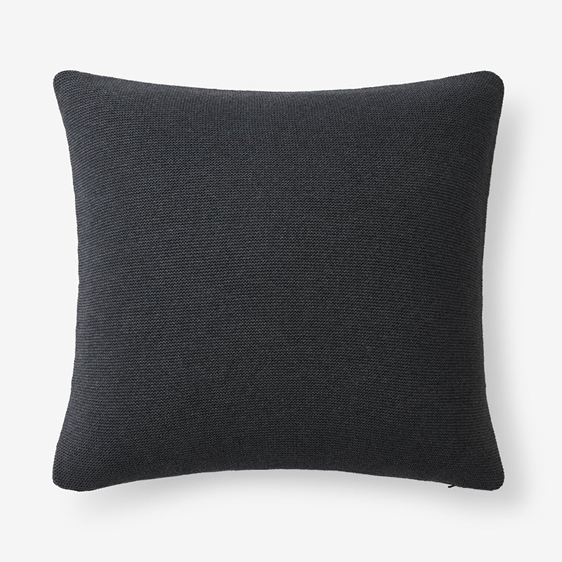Classic All Season Breathable Cotton Knit Decorative Pillow Cover