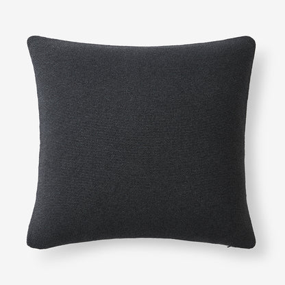 Classic All Season Breathable Cotton Knit Decorative Pillow Cover
