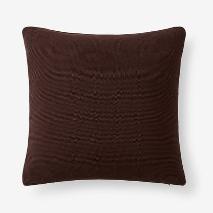 Classic All Season Breathable Cotton Knit Decorative Pillow Cover