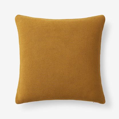 Classic All Season Breathable Cotton Knit Decorative Pillow Cover