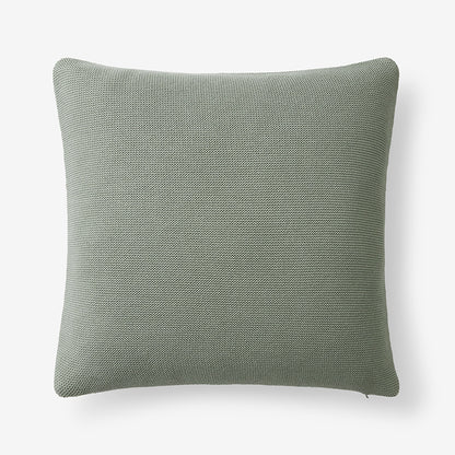 Classic All Season Breathable Cotton Knit Decorative Pillow Cover