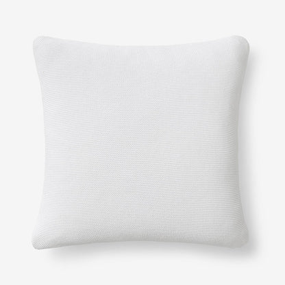 Classic All Season Breathable Cotton Knit Decorative Pillow Cover