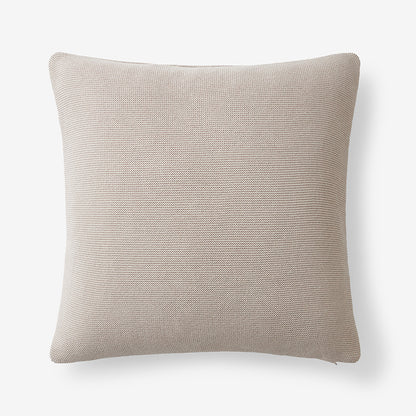 Classic All Season Breathable Cotton Knit Decorative Pillow Cover