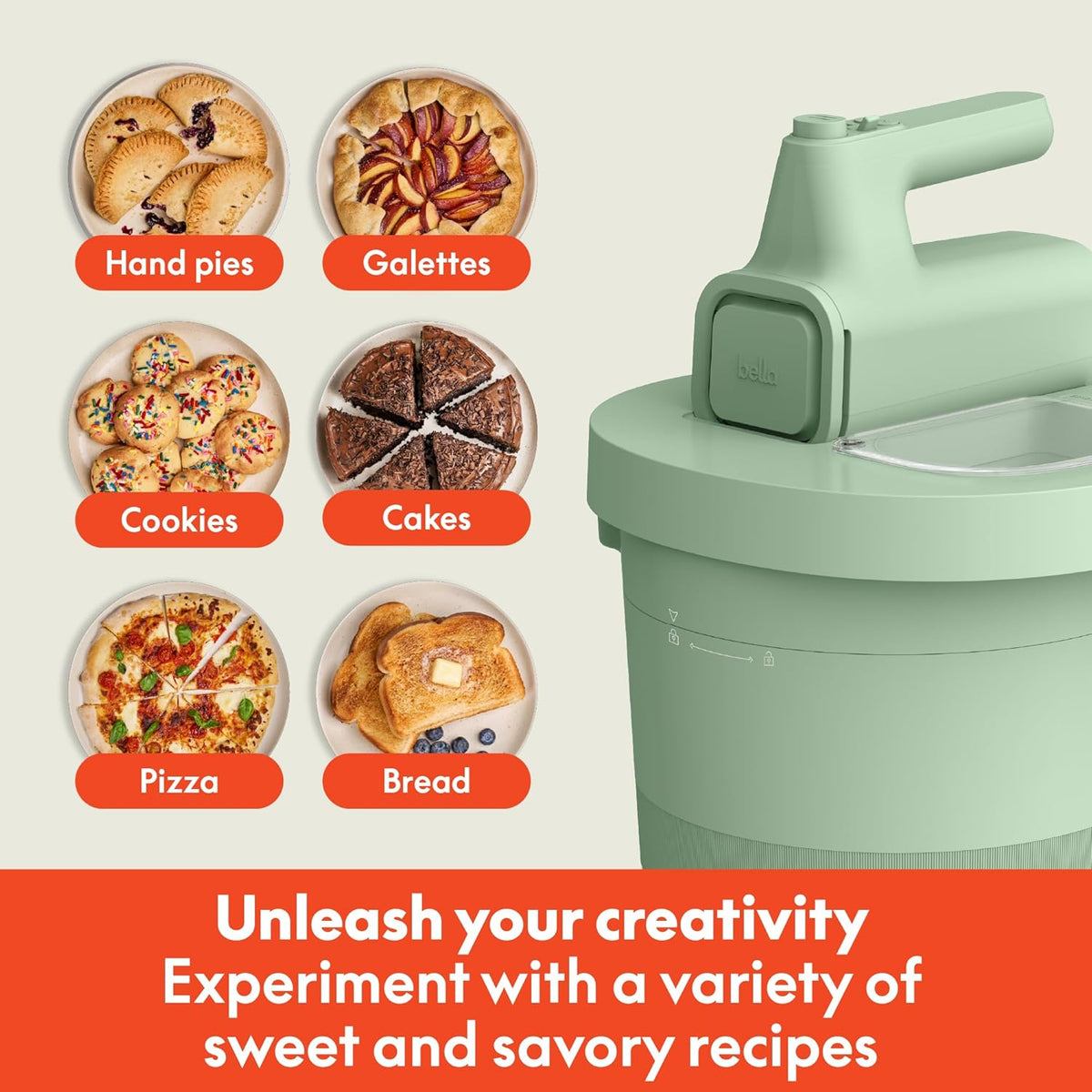 Bella 3.5qt Hand & Stand Mixer