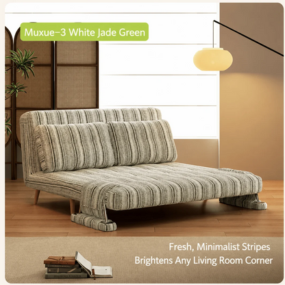 Masca Foldable Sofa Bed with Adjustable Recline & Removable Armrests