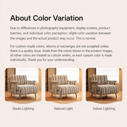 Masca Foldable Sofa Bed with Adjustable Recline & Removable Armrests