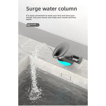 Smart LED Bathroom Faucet – 4 Water Modes, 360° Pull-Out Head