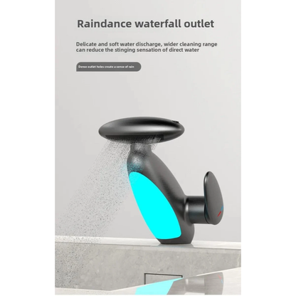 Smart LED Bathroom Faucet – 4 Water Modes, 360° Pull-Out Head